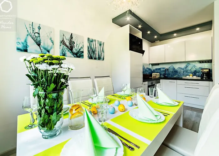 公寓 Wonder - Gorskie Na Kameralnym Osiedlu Karkonoska Opoka 卡尔帕奇